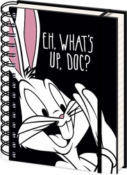 Bloc spirală A5 cu motiv Bugs Bunny