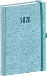 Jurnal zilnic Notique Rivoli 2026 albastru deschis 15 x 21 cm