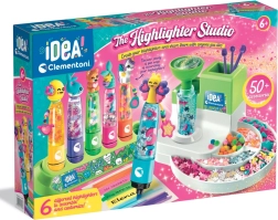 CLEMENTONI IDEA Set creativ Laborator pentru confecționarea evidențiatoarelor
