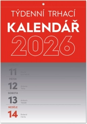Calendar de perete Săptămânal 2026 A5
