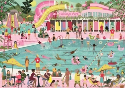 Puzzle Ravensburger Distracții la piscină 1000 de piese
