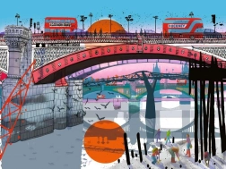 Puzzle În Londra 1500 piese de la Ravensburger