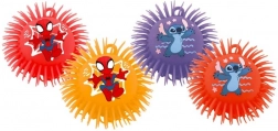 Minge de cauciuc pufoasă 230 mm – SPIDEY și STITCH (mix de modele)