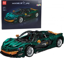 Set de construcție Mașină Sport Verde 1:8 P1 3268 piese