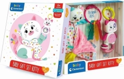 Set cadou pentru bebeluși CLEMENTONI BABY – Pisicuță