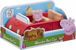 Mașina din lemn Peppa Purcelușa