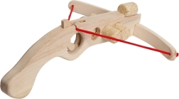 Fauna arbaletă din lemn pentru copii cu proiectile din plută