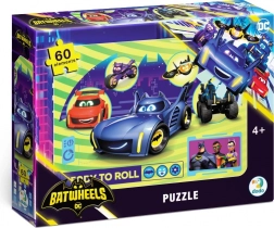 DODO Puzzle Batwheels: O plimbare distractivă 60 piese