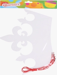 Set creativ – coroană de colorat (3 buc)