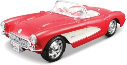 Maisto 1957 Corvette kit de asamblare model auto 1:24