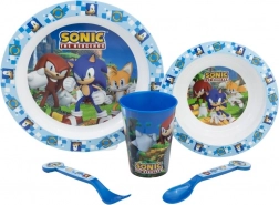 Set de masă pentru copii Sonic 5 în 1
