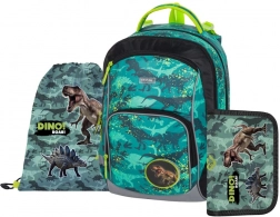 Set școlar Oxybag OXY GO Dino – rucsac, săculeț și penar