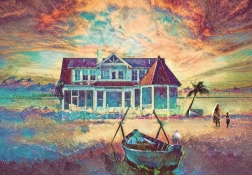 Puzzle ANATOLIAN Insuliță cu palmieri 500 piese