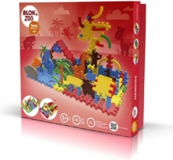 Set de construcție din plastic BLOK 4 Zoo, 235 piese