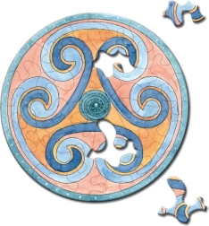 Puzzle rotund CURIOSI Picoli Poznașul 33 piese