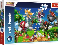 Puzzle Sonic și prietenii 160 piese