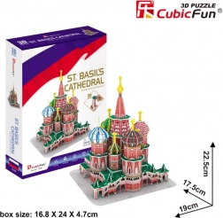 Puzzle 3D Catedrala Sfântului Petru, 46 piese