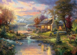 Puzzle Paradisul natural 1000 piese de la Schmidt