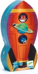 Puzzle Racheta Spațială DJECO - 16 piese