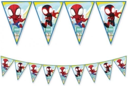 Ghirlandă cu stegulețe Spidey 2,3 m