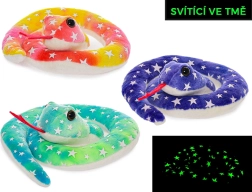 Șarpe plușat cu elemente luminoase 18 cm
