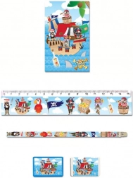 Set de scris Pirați pentru copii