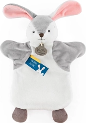 Marionetă pluș iepuraș 25 cm
