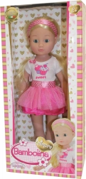 Păpușă Bambolina Amore 35 cm