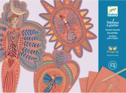 DJECO Îngeri - Imagini de zgâriat