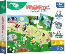 Puzzle magnetic Ziua lui Treflik pentru copii de la 3 ani
