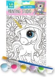 Set creativ de pictură Canvas Unicorn