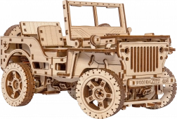 Model de Jeep din lemn 4x4 - 570 de piese