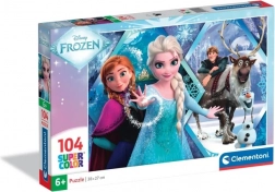 Puzzle Clementoni 104 piese – Disney Frozen