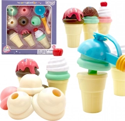 Setul de joacă pentru înghețată Ice Cream Play Set 15 bucăți