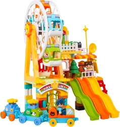 Set de construcție oraș vesel cu 235 de piese