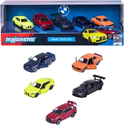 Set cadou Majorette BMW Edition cu 5 mașinuțe metalice