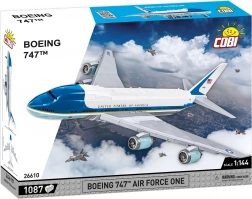 Set de construcție COBI BOEING 747 Air Force One, 1:144, 1087 piese