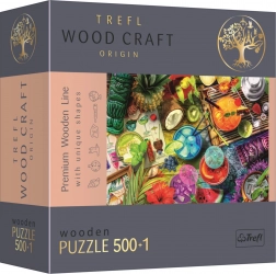Puzzle Băuturi Colorate TREFL Wood Craft Origin 501 piese