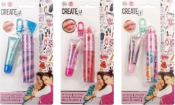Create It! set pentru copii de luciuri de buze – Blister