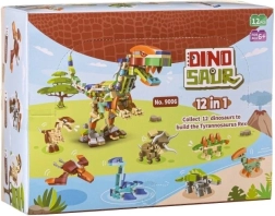 Set de construcție Dinozaur 12 în 1