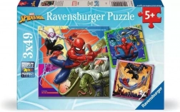 Puzzle 3x49 piese SPIDERMAN