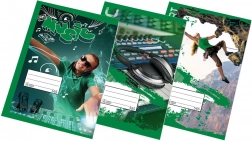 Caiet școlar A5 cu pătrate PAPÍRNY BRNO