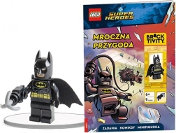 LEGO DC COMICS Super Heroes: Aventuri întunecate – carte interactivă cu minifigurină Batman