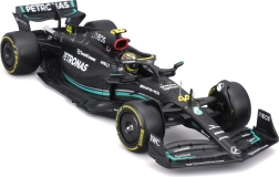 bburago kit de asamblare model mercedes-amg f1 w14 e 1:24 lewis hamilton #44