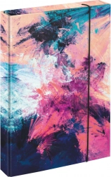 Baagl mapă pentru caiete școlare A4 Jumbo Abstract