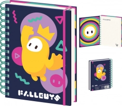 Carnet A5 cu tematică din jocul Fall Guys