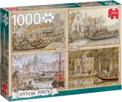 Puzzle Croazieră pe canale de apă 1000 piese