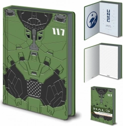 Caiet liniat premium A5 HALO