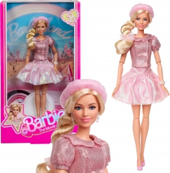 Păpușă de colecție BARBIE în rochie roz inspirată de film