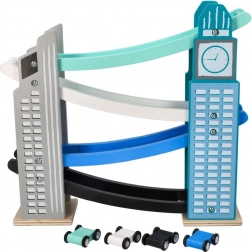 Pistă auto din lemn Însoțitoarea zgârie-norilor